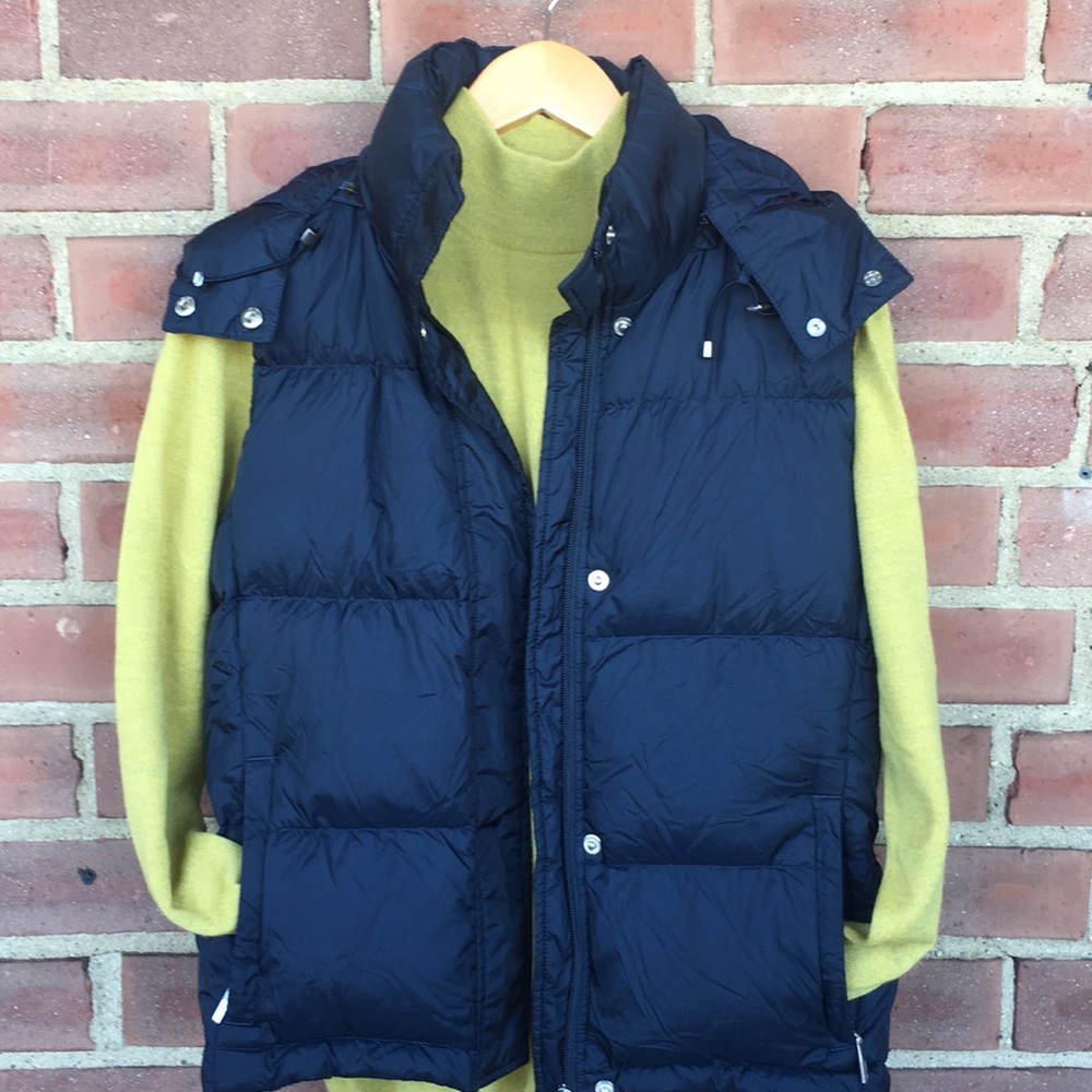 Duck Down Vest w/ detachable Hood Danish brand pockets